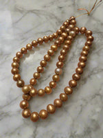 Bronze Freshwater Pearl Strand #14