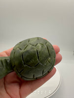 Nephrite Jade Hand Carved Turtle #2