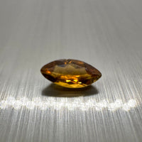 Orange Tourmaline 7×3.5mm Marquise .35ct
