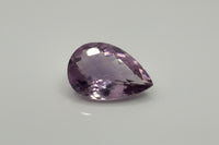 Rose de France Amethyst 30x20mm Pear Checker 39.75ct