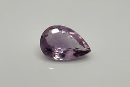 Rose de France Amethyst 30x20mm Pear Checker 39.75ct