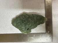 Prehnite mixed with Green Tourmaline Raw Specimen #6