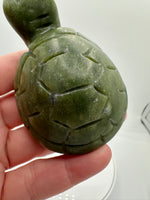Nephrite Jade Hand Carved Turtle #1
