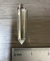 Natural Quartz Double Terminated Wand Point #6