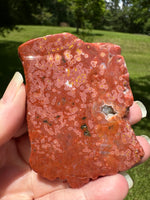 8th Vein Ocean Jasper Slab #75