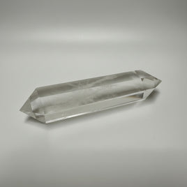 Natural Quartz Double Terminated Wand Point #18