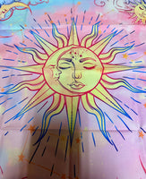 Sun and Moon Altar/Tarot Tapestry Cloth