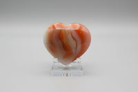 Carnelian Heart Palm Stone #5