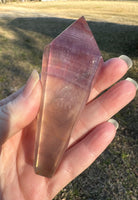 Purple Fluorite Scepter Wand #6
