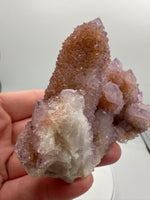 Amethyst Spirit Cactus Quartz Crystal Cluster #1