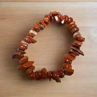 Trendy Gemstone Chip Bracelets