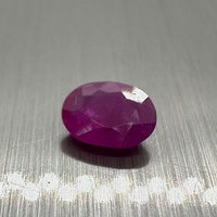 Ruby 5x4mm Oval .40ct