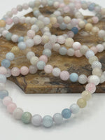Pastel Morganite 6mm Bracelets