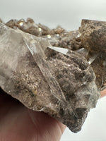 Quartz, Elestial Garden, Lodolite, Jacare, Brazil