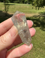 Double Terminated Prasiolite Scepter Wand #9