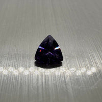 Trillion Purple Cz 5mm 0.75ct