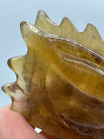 Fluorite Dragon Head Carving #20