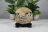 Natural Picture Jasper Slab with Stand #4