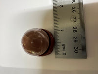 Sparkling Sunstone Sphere mixed with Moonstone #18