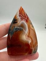 Carnelian Mixed Quartz Arrow Tower #4