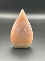 Ocean Jasper Polished Arrow Flame Freeform #4 – Peach & Moss Green – 147g