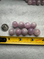 Natural Pink Kunzite Sphere Bin #1