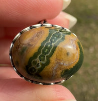 8th Vein Ocean Jasper S925 Sterling Silver Ring #1