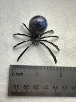 Spider with Sodalite Sphere