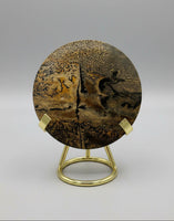 Natural Picture Jasper Slab with Stand #11