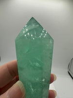 Neon Green Fluorite Scepter #3
