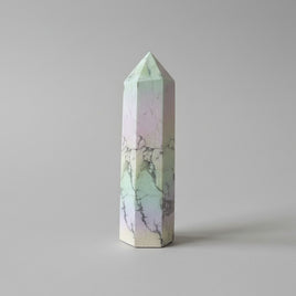 Angel Aura Howlite Obelisk Point #2
