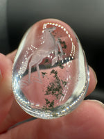 Beautiful Horse Garden Quartz Inner Scene Carving #5