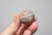 Sparkling Sunstone Sphere mixed with Moonstone #2