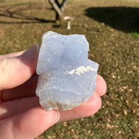 Blue Lace Agate Raw Specimen #12