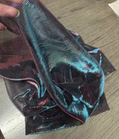 Gradient Two Color Mesh Laser Texture Fabric