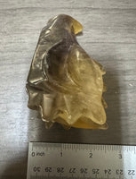 Fluorite Dragon Head Carving #20