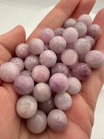 Natural Pink Kunzite Sphere Bin #3