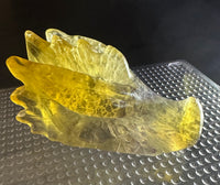 Fluorite Dragon Head Carving #20