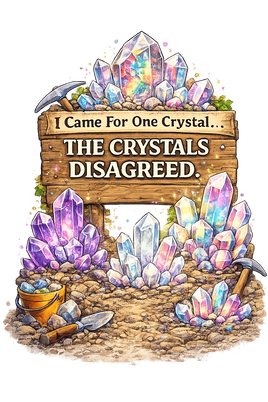I Came For One Crystal… The Crystals Disagreed Image