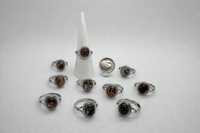 Natural Rutile Rings