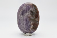 Amethyst Mixed with Stripe Agate Palm Stone #3