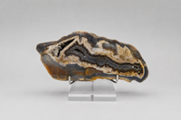 Large Polished Agate with Druzy