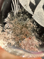 Beautiful Garden Quartz with Fish Inner Scene Carving #1