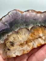 Fluorite Mixed Cube Pyrite & Acicular Slab #5