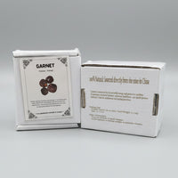 Raw Red Garnet Gift Box