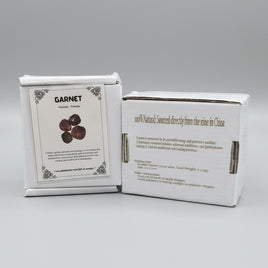 Raw Red Garnet Gift Box