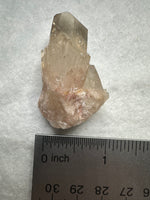 Kundalini Natural Citrine Crystal, D R Congo, Lightbrary #10 with Rainbow