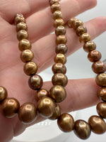 Bronze Freshwater Pearl Strand #4
