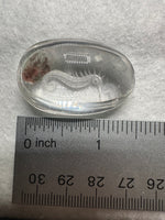 Beautiful Seahorse Garden Quartz Inner Scene Carving #1