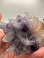 Fluorite Dragon Head Carving #21